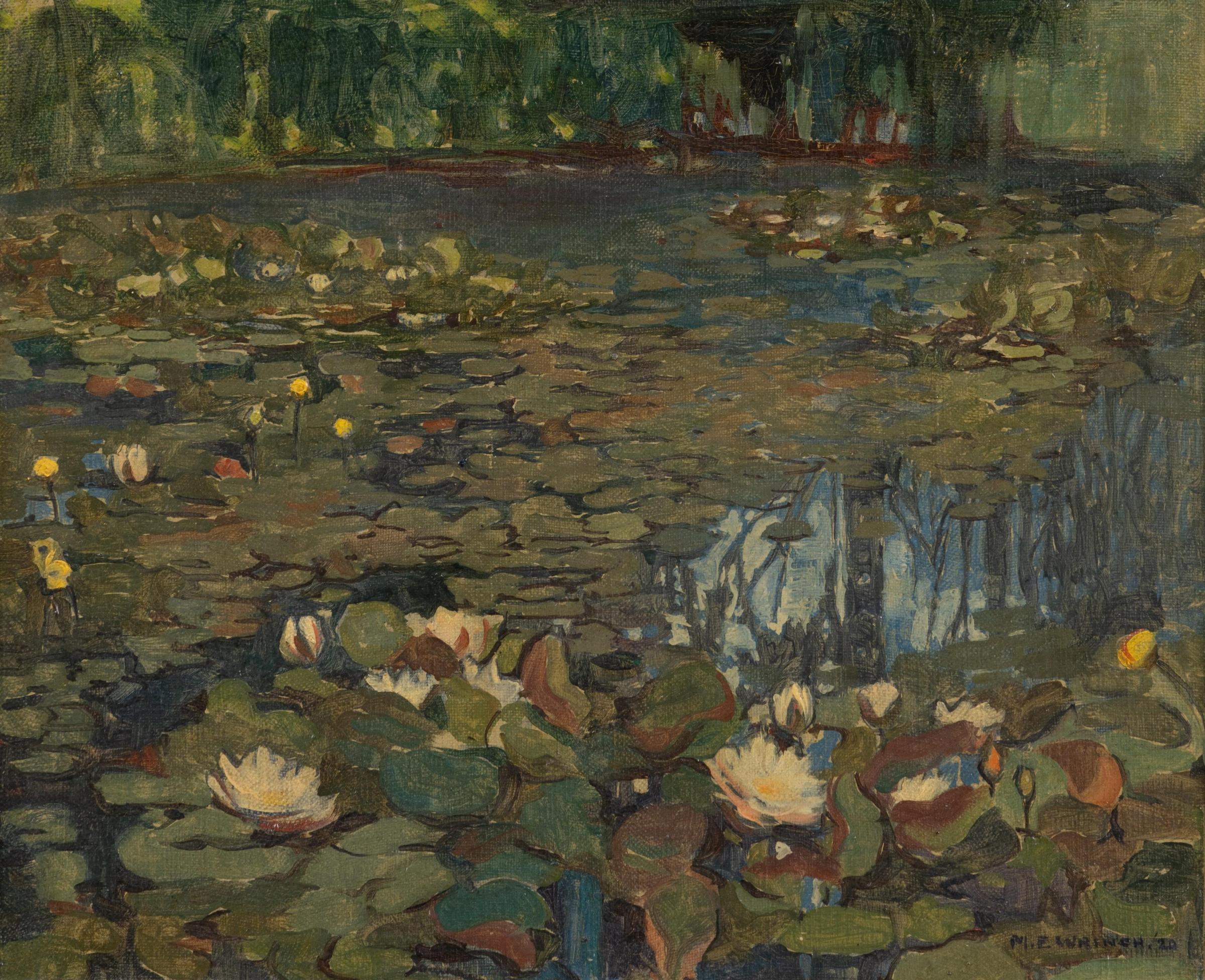 Mary Evelyn Wrinch (1877-1969) - Lily Pond - Wychwood Park