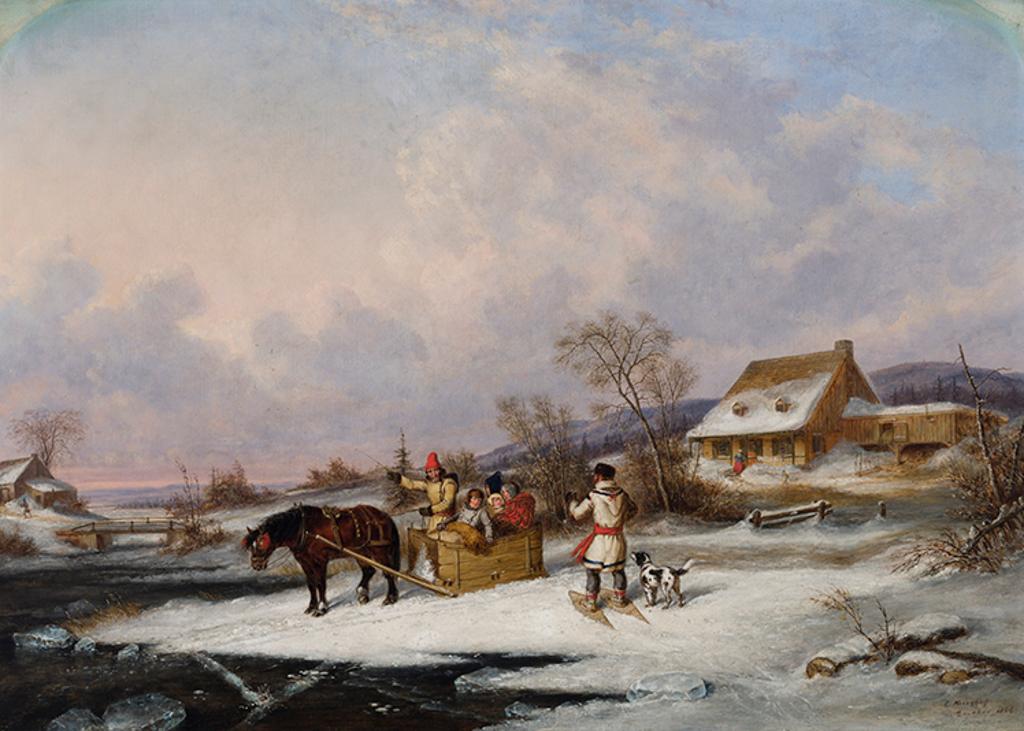 Cornelius David Krieghoff (1815-1872) - Quebec Farm