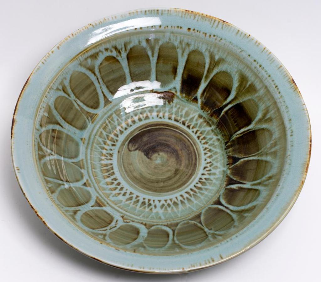John Varley the Elder (1778-1842) - Large Bowl with Celadon Glaze