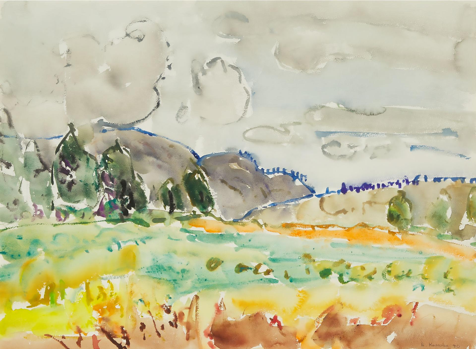 Dorothy Elsie Knowles (1927-2001) - Landscape, 1980