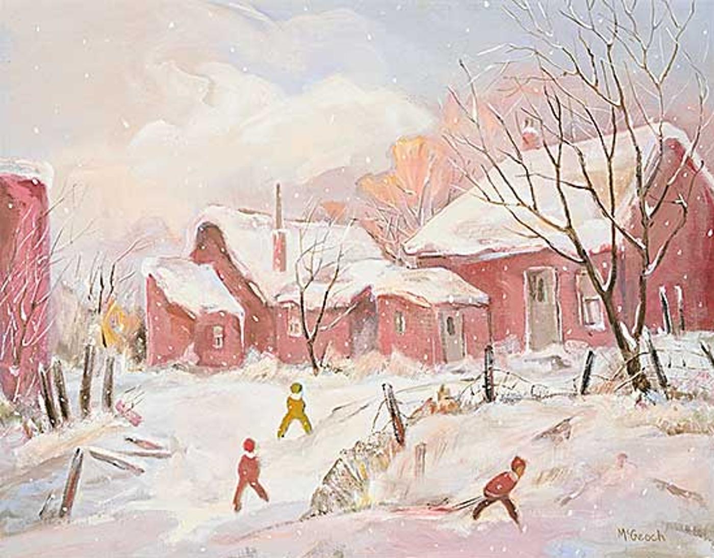 Lillian Jean McGeoch (1903-1992) - Behind the Garage