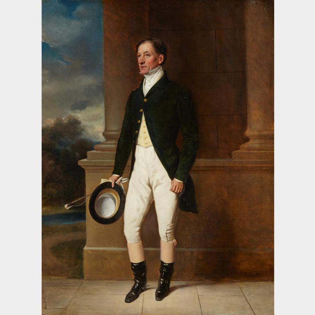 George Theodore Berthon (1806-1892) - Portrait Of James Lancaster