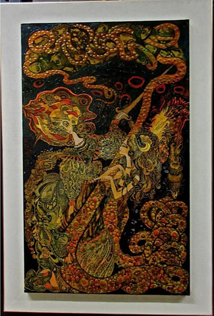 Toller Cranston (1949-2015) - Untitled (Mystical Ladies)