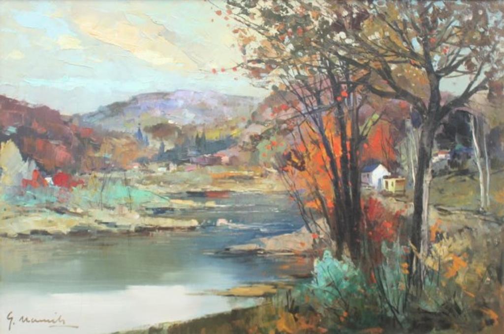 Geza (Gordon) Marich (1913-1985) - River in Autumn