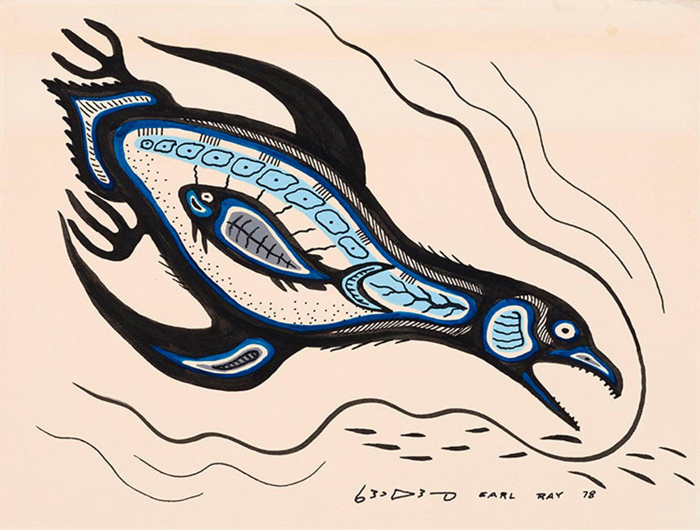 Carl Ray (1942-1978) - Loon