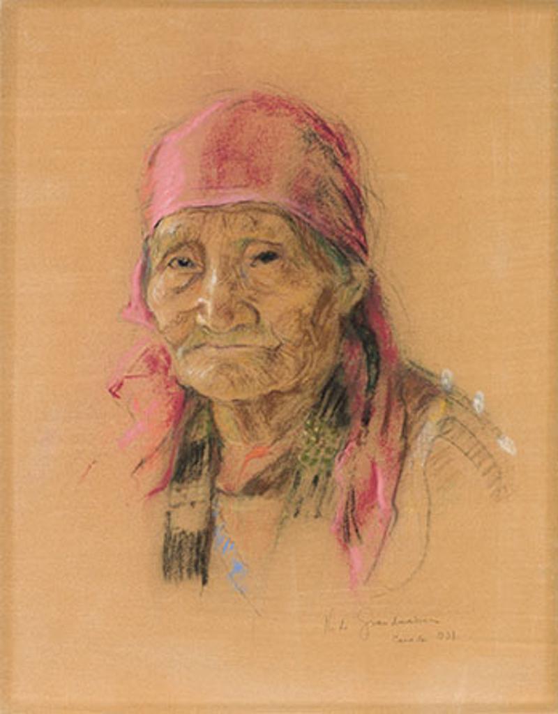 Nicholas (Nickola) de Grandmaison (1892-1978) - Portrait of an Indian Woman
