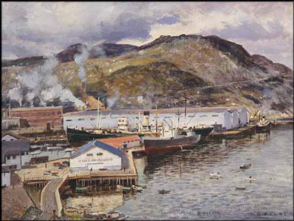 Robert Wakeham Pilot (1898-1967) - Western Terminals and Bowater Pulp and Paper Mill, Corner Brook, Newfoundland