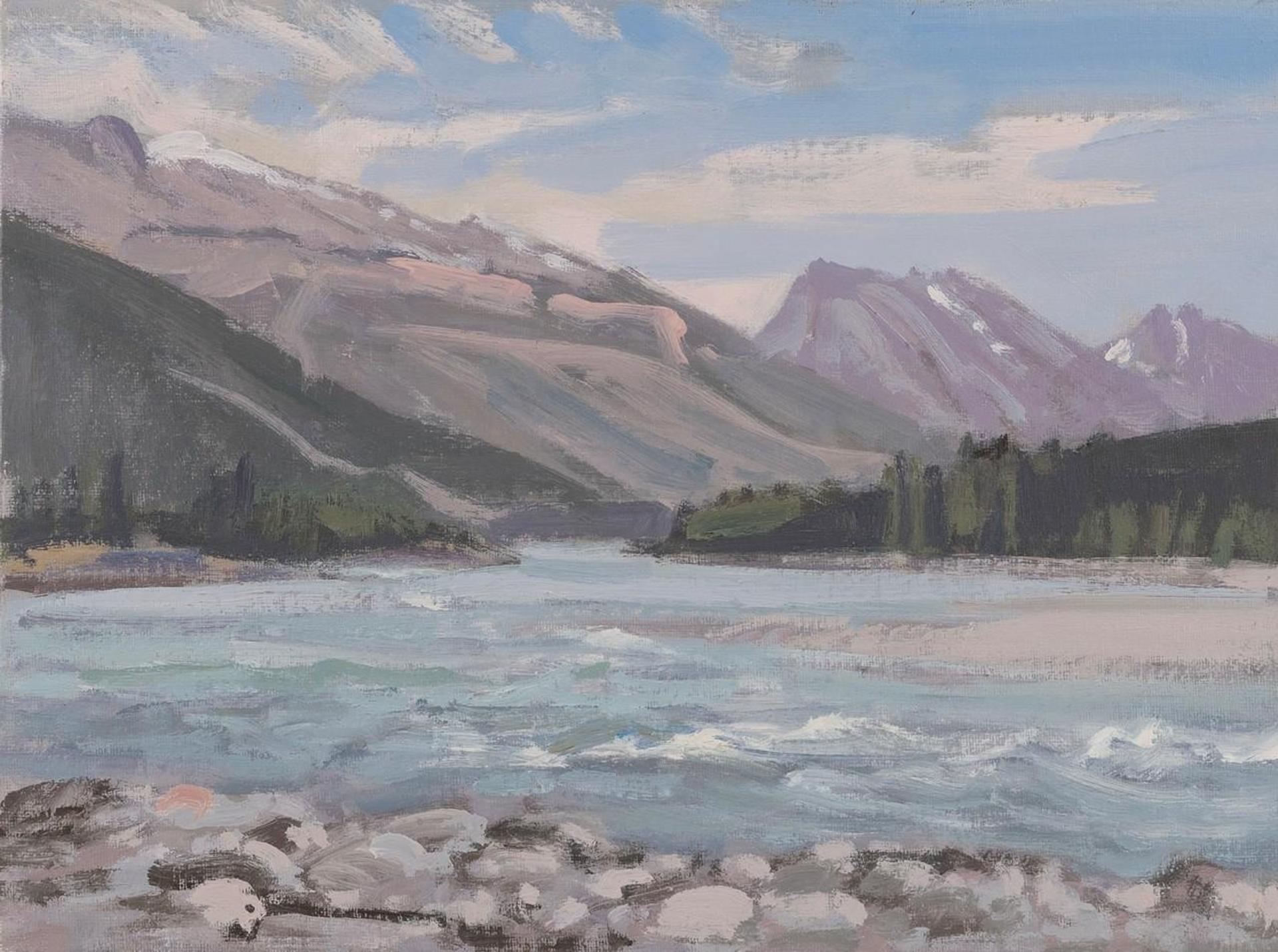 Peter Maxwell Ewart (1918-2001) - Athabaska River