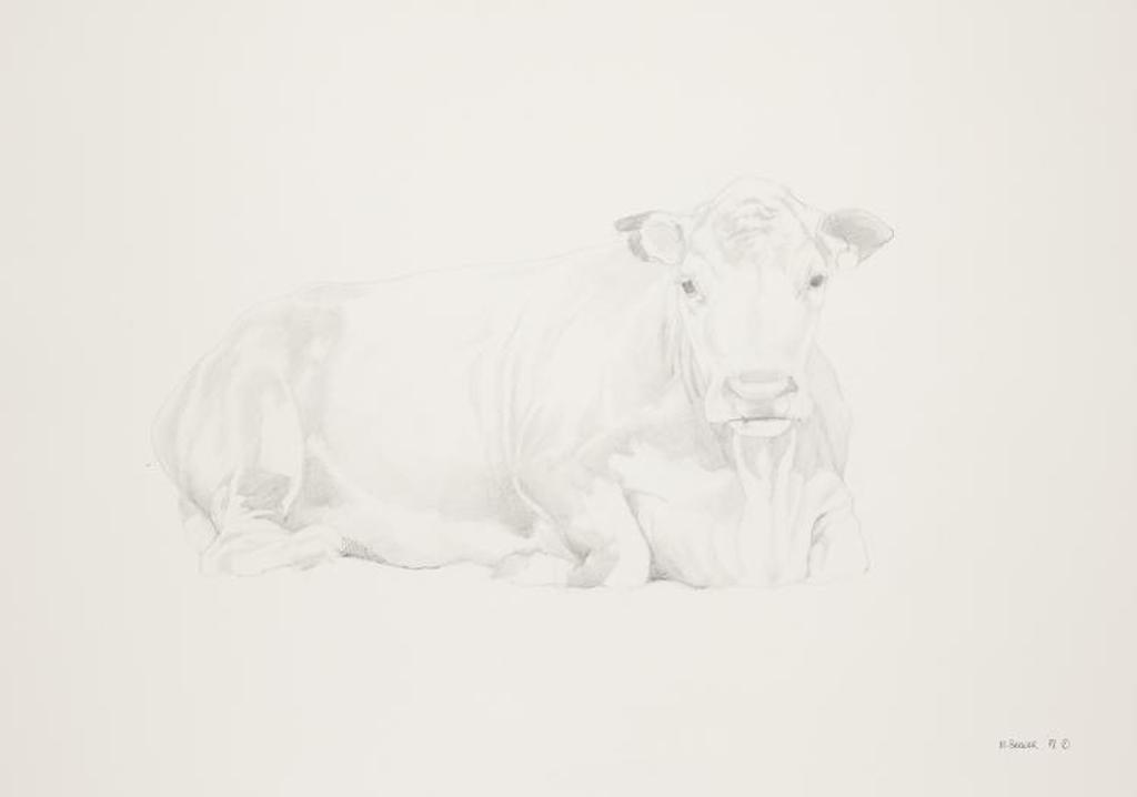 Melinda Brewer - Resting Cow #1
