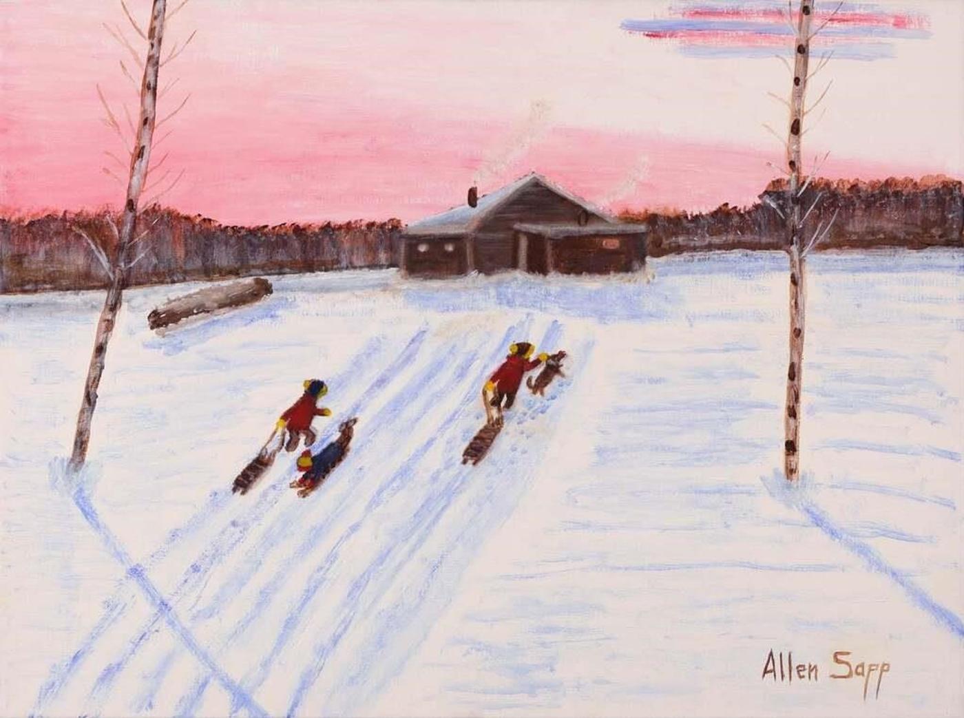 Allen Fredrick Sapp (1929-2015) - Nice Evening For Sledding