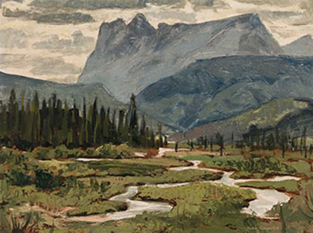 Alan Caswell Collier (1911-1990) - Headwaters of Fraser River, Yellowhead Pass, BC