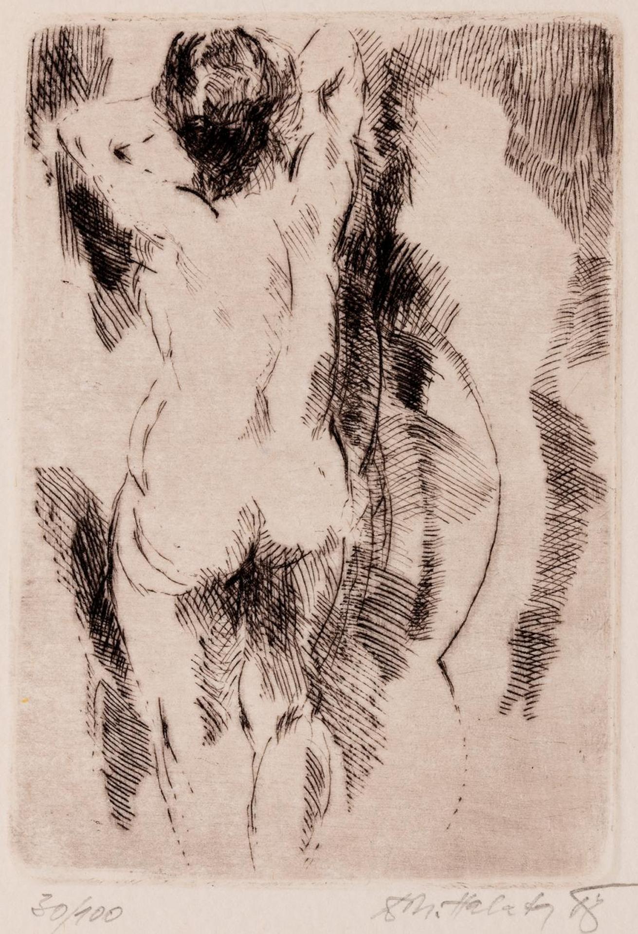 Dobroslav Halata (1943) - Untitled - Standing Nude