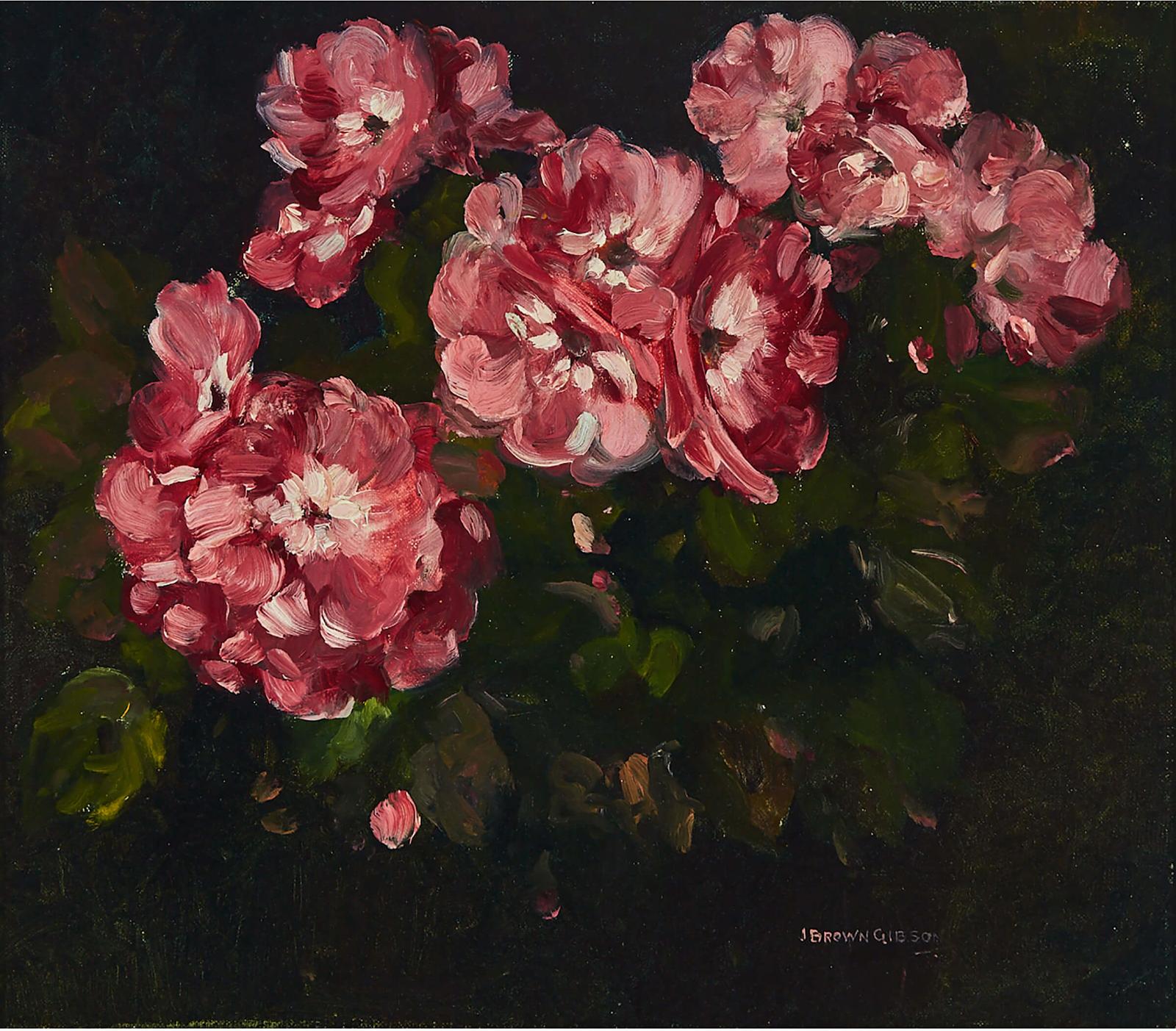 James Brown Gibson (1880) - Pink Peonies