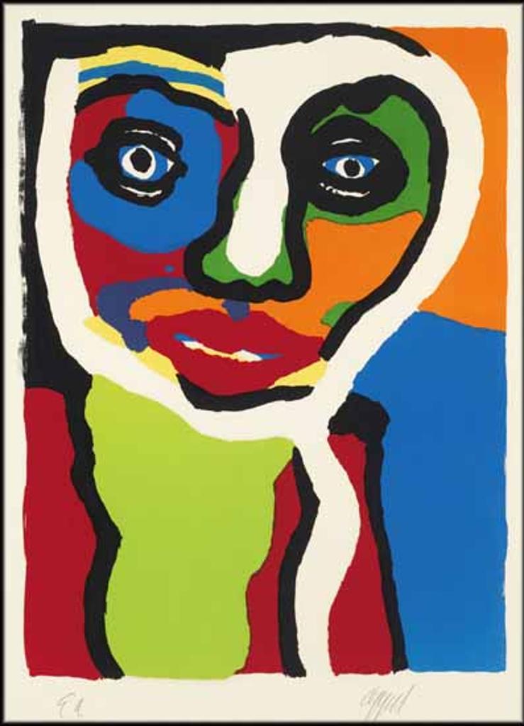 Karel Appel (1921-2006) - Untitled (Head)