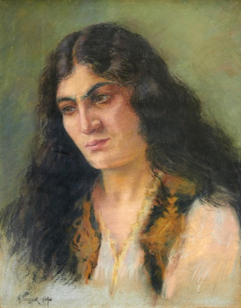 Marc-Aurèle de Foy Suzor-Coté (1869-1937) - Paysanne du village de Warwick