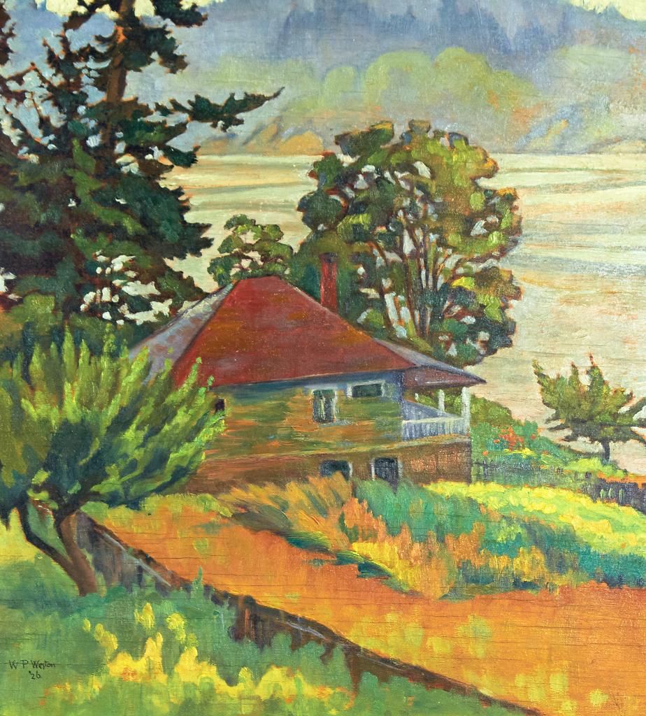 William Percival (W.P.) Weston (1879-1967) - House at Seaside