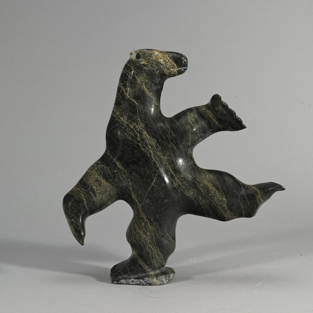 Nuyaliaq Qimirpik (1937-2007) - Dancing Polar Bear