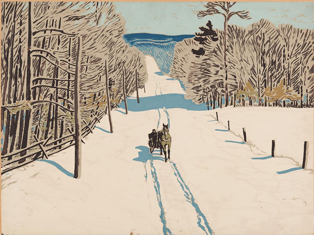 Thoreau MacDonald (1901-1989) - Country Road