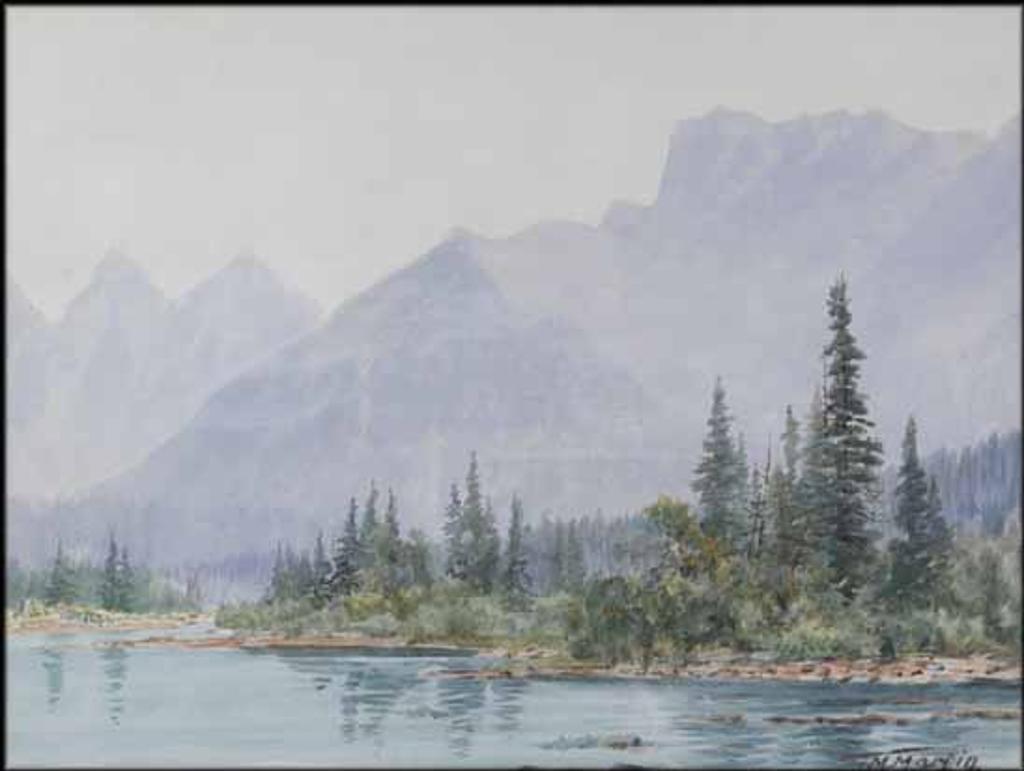 Thomas Mower Martin (1838-1934) - Mountain Scene