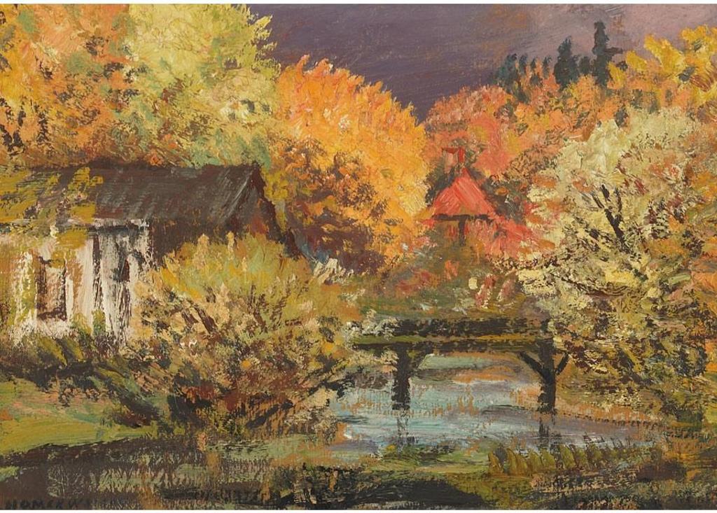Homer Ransford Watson (1855-1936) - Bright Western Sunlight, Bridgeport