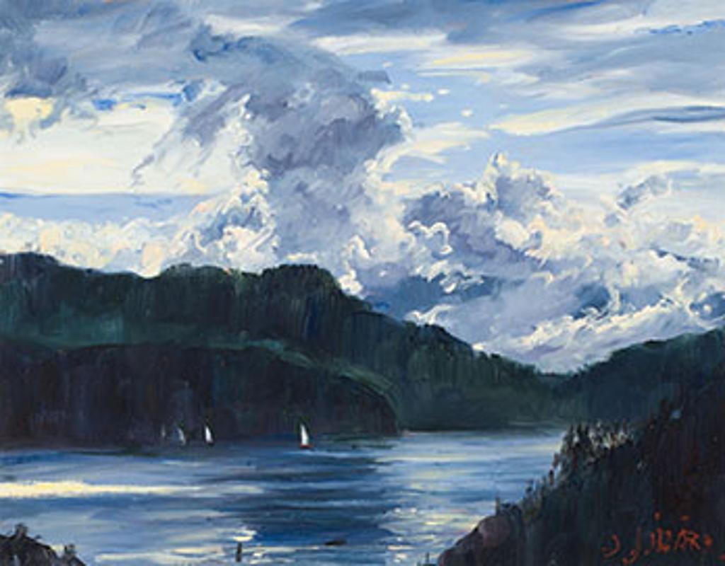 Daniel J. Izzard (1923-2007) - The Thunderhead over Bowen Island