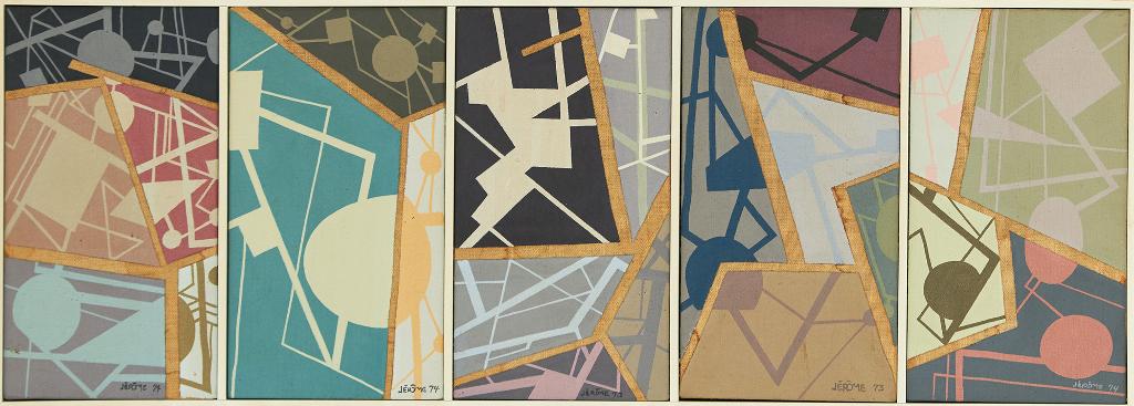 Jean-Paul Jérôme (1928-2004) - Five Abstract Compositions