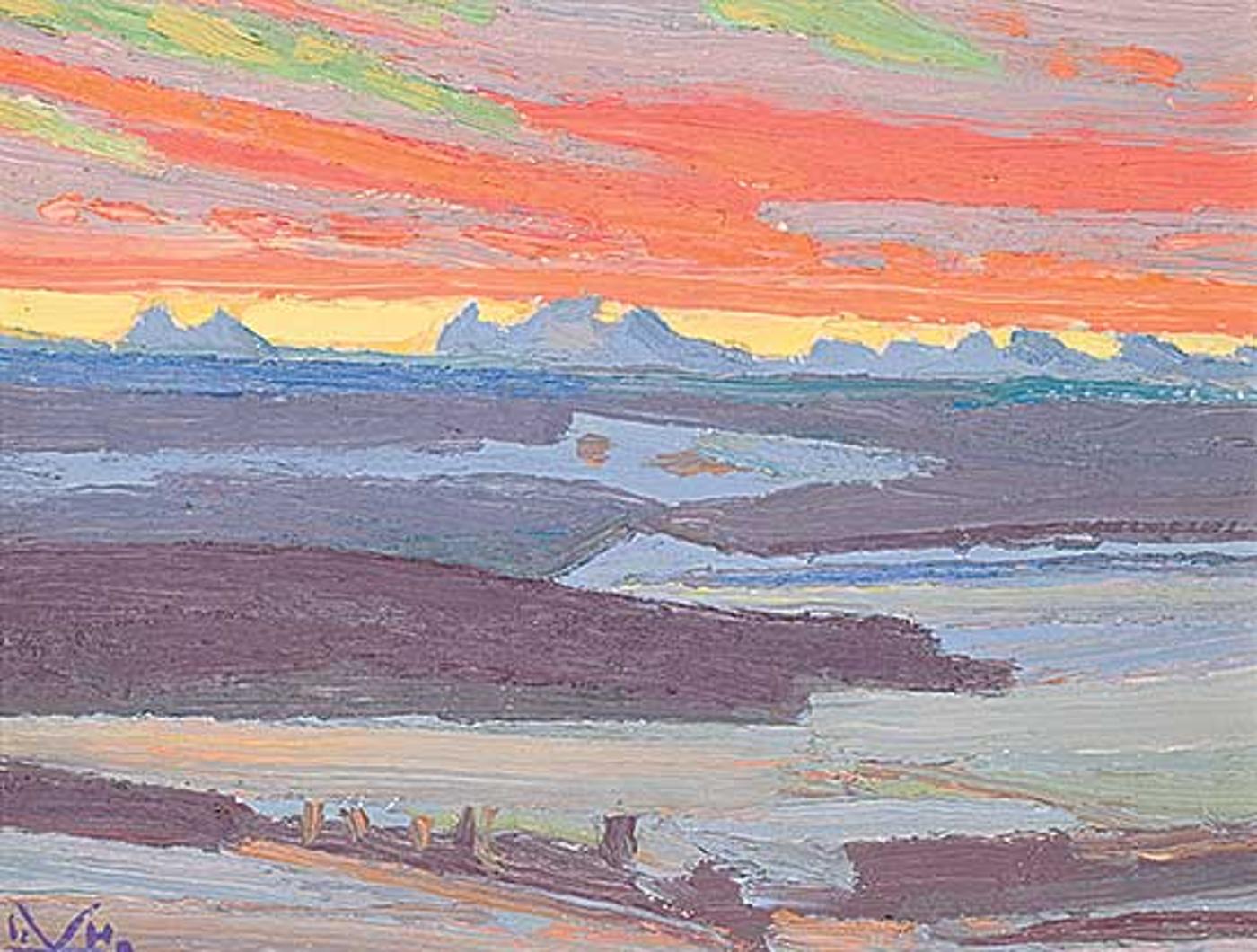 Illingworth Holey (Buck) Kerr (1905-1989) - West of Priddis