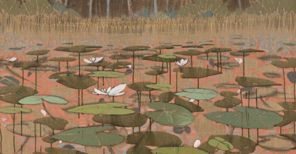 Edward William (Ted) Godwin (1933-2013) - Wild Rice, Lily Pads, Summer Breezes