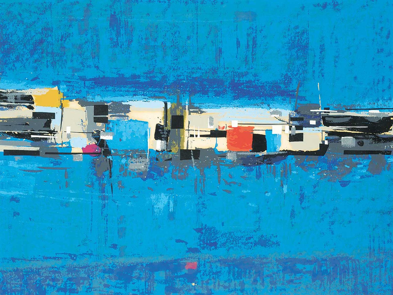 Gordon Applebee Smith (1919-2020) - Untitled - Coastal Abstract