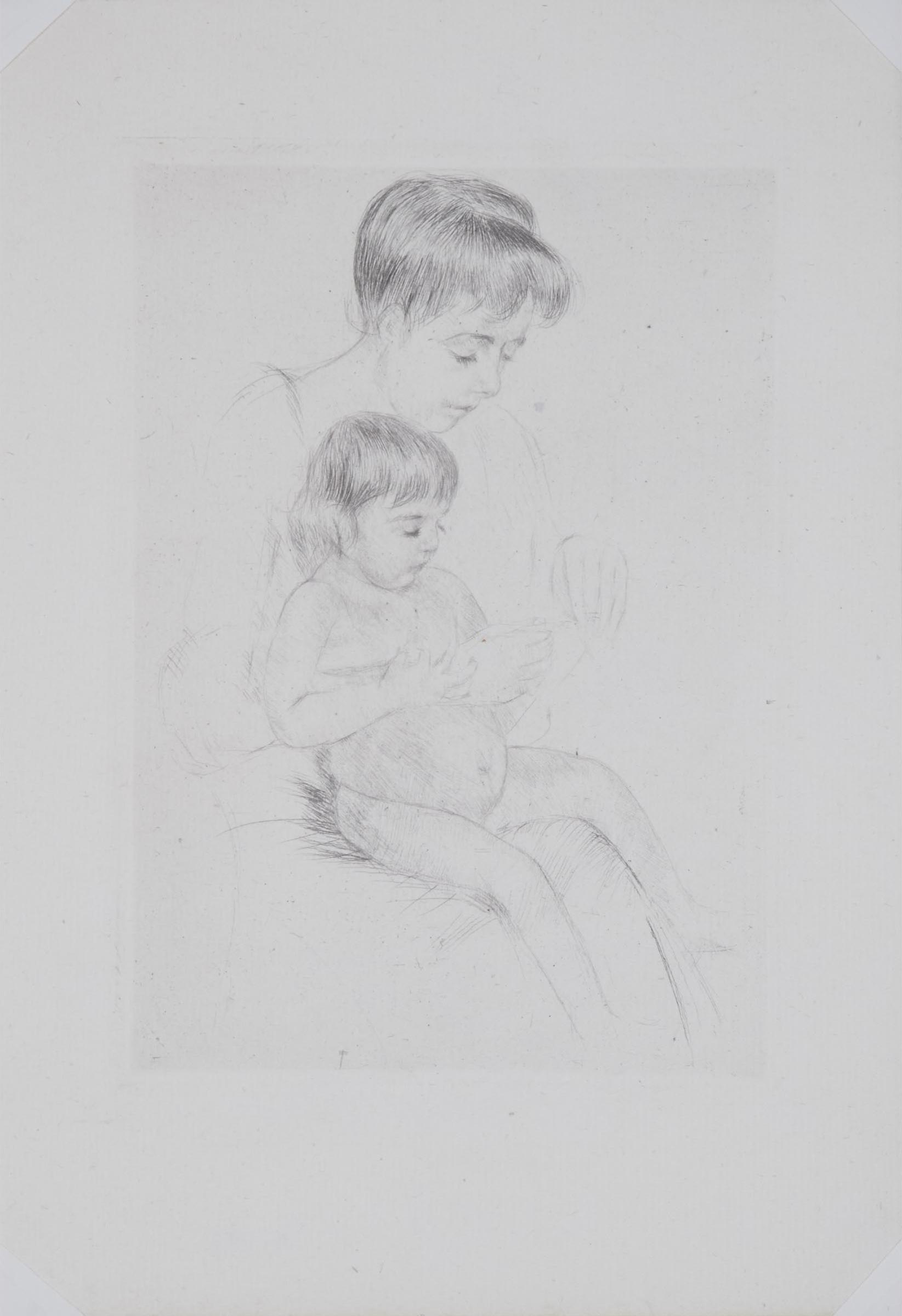 Mary Cassatt (1844-1926) - THE MANICURE, CA. 1908 [B. 199]