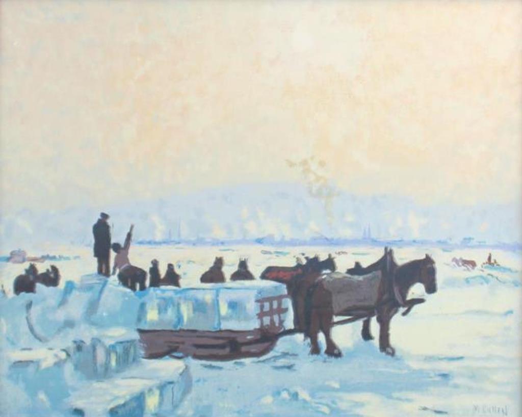 Maurice Galbraith Cullen (1866-1934) - Ice Harvest