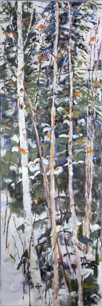 Kathleen Slavin (1949) - Snow in the Bush