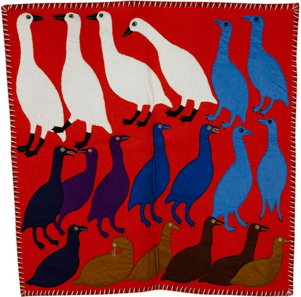 Janet Kigusiuq (1926-2005) - Birds