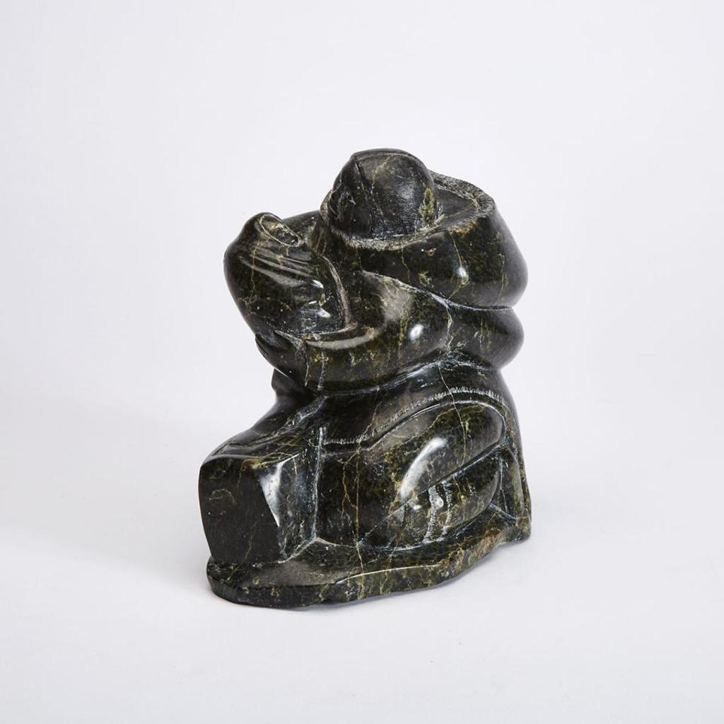 Omalluq Oshutsiaq (1948-2014) - Woman Holding Her Baby