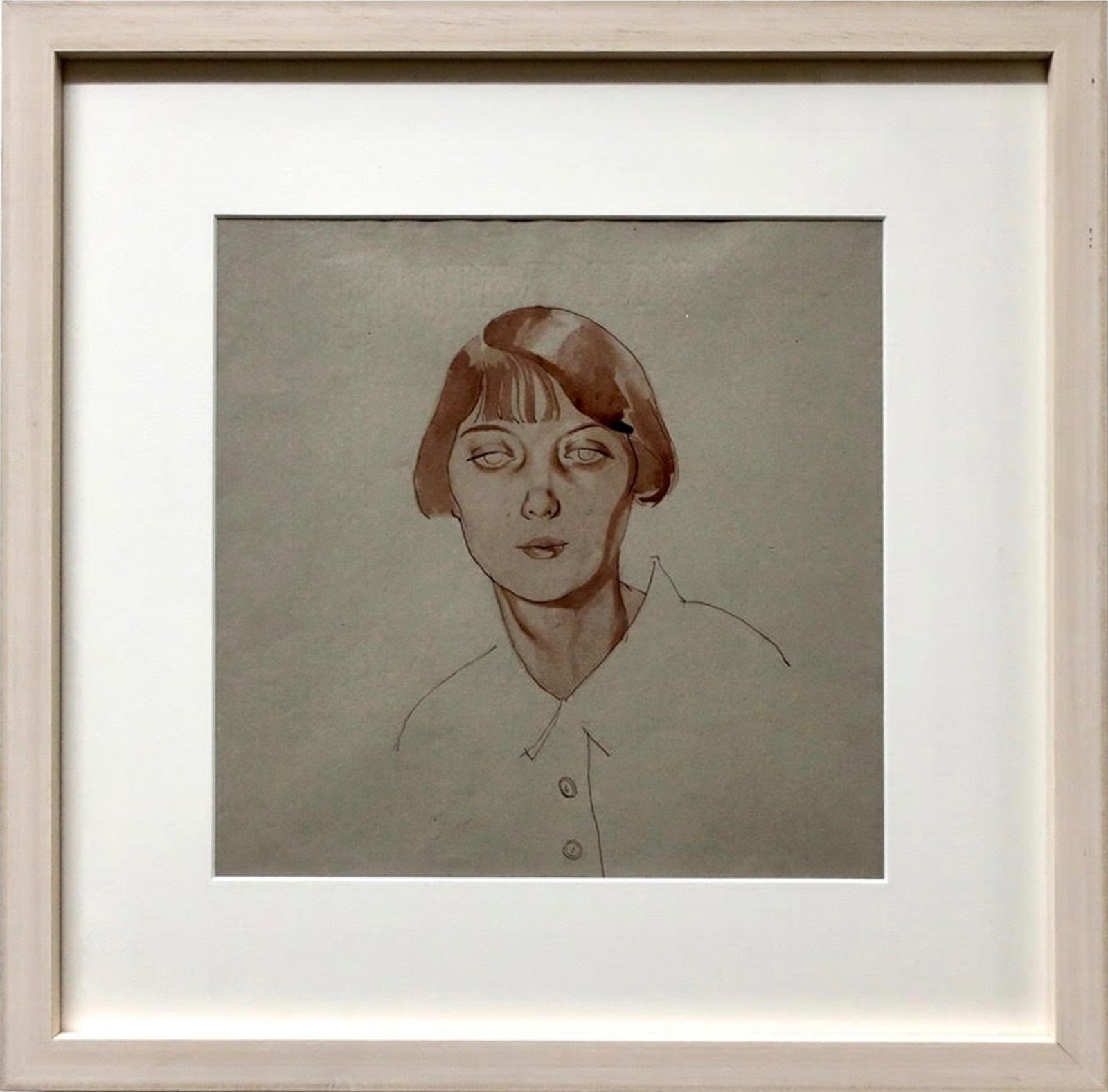 Charles Fraser Comfort (1900-1994) - Portrait Of Louise Comfort, 1925