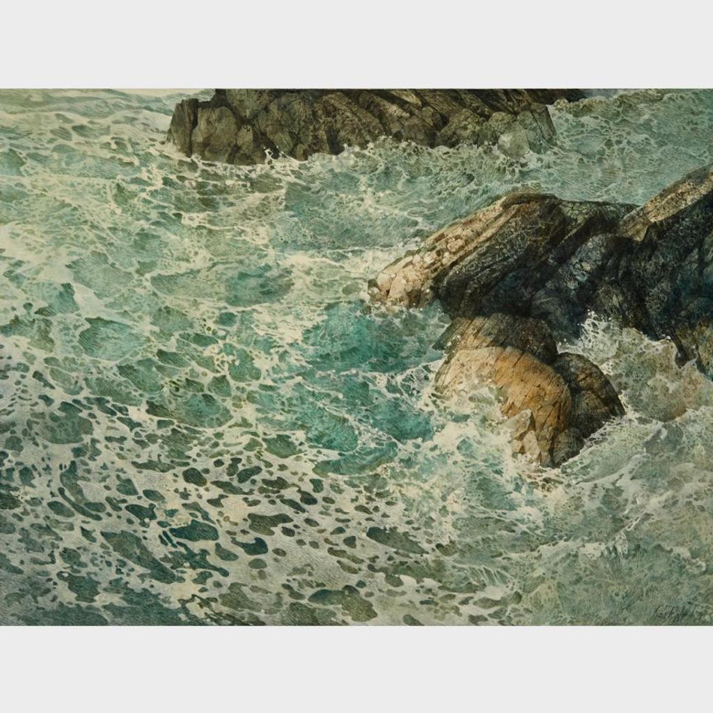 Ronald (Ron) William Bolt (1938-2019) - Waves Crashing