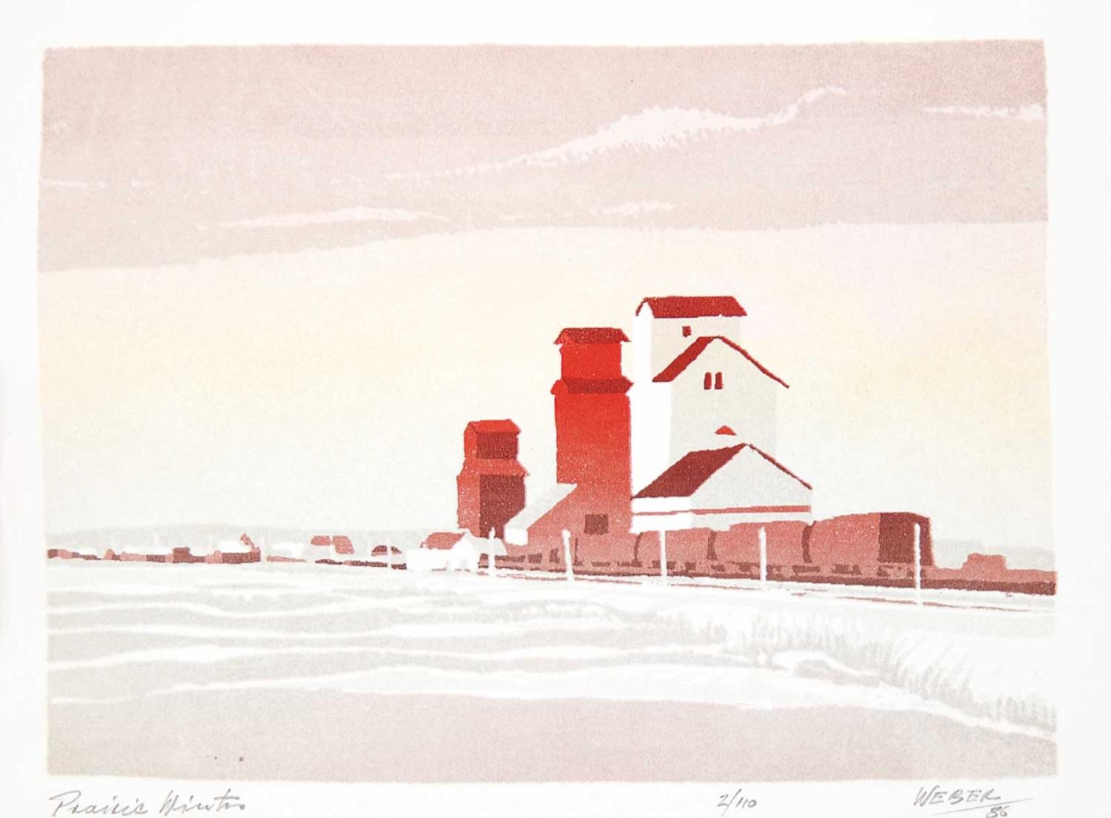 George Weber (1907-2002) - Prairie Winter  #2/110
