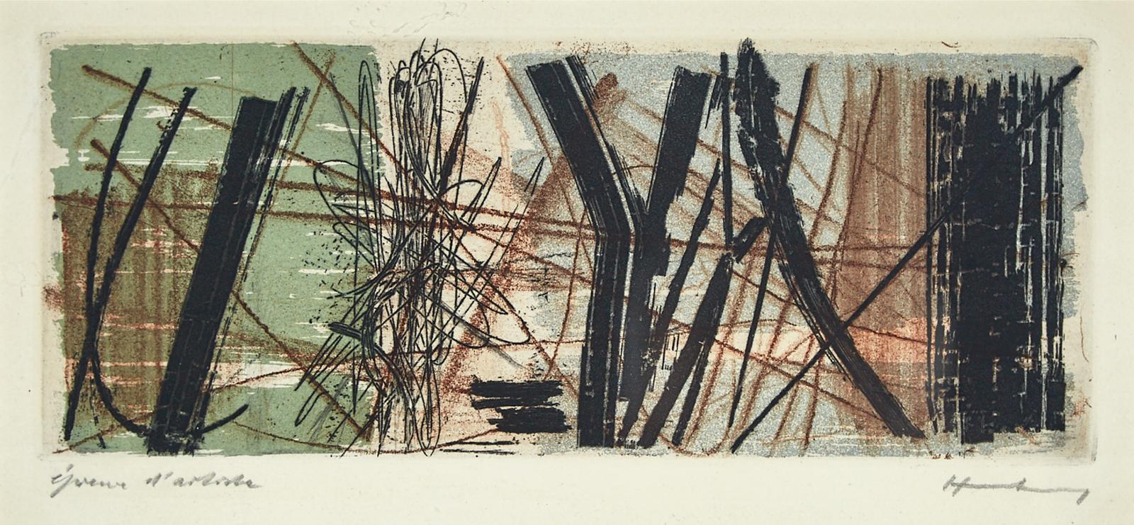 Hans Hartung (1904-1989) - NO. 2, 1953 [SCHMÜCKING, 31]