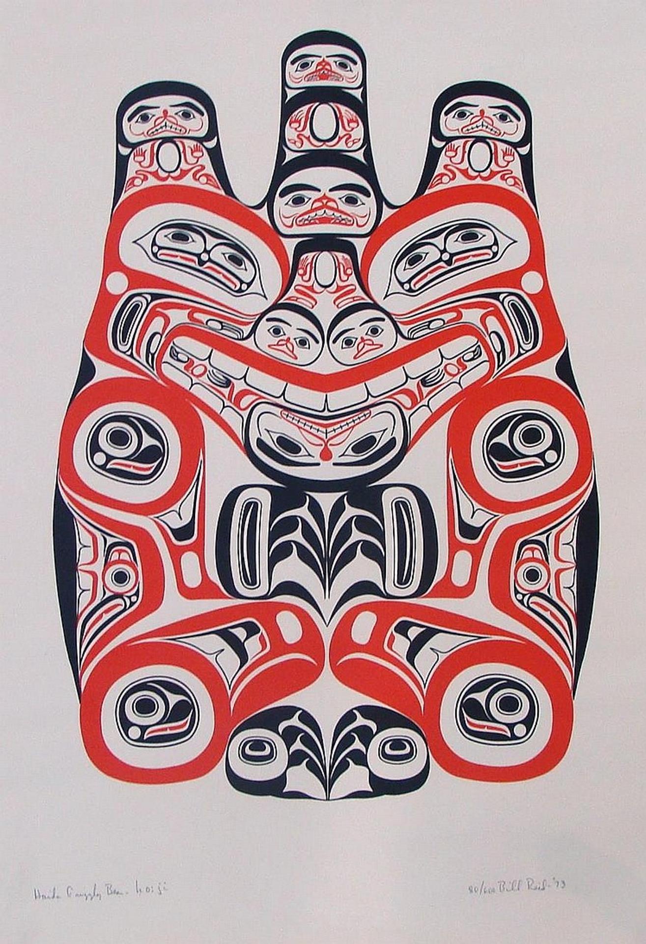 Bill (William) Ronald Reid (1920-1998) - Haida Grizzly