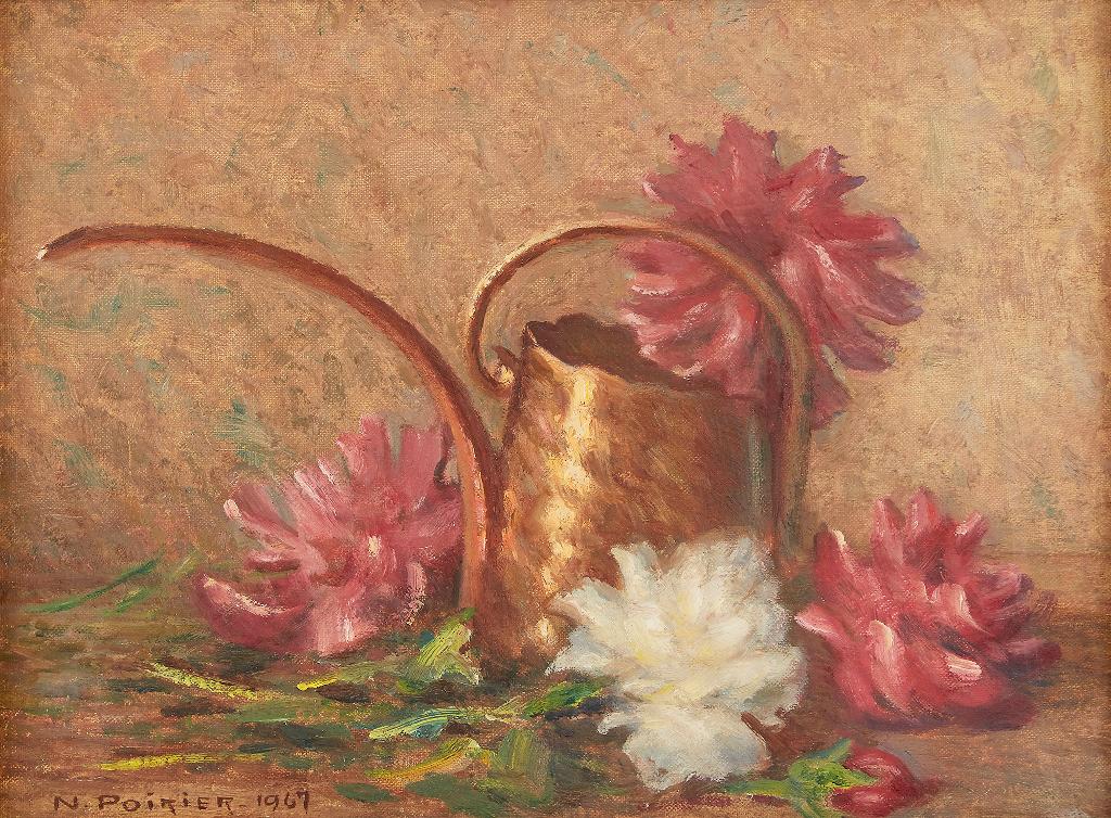 Narcisse Poirier (1883-1983) - Still Life with Flowers