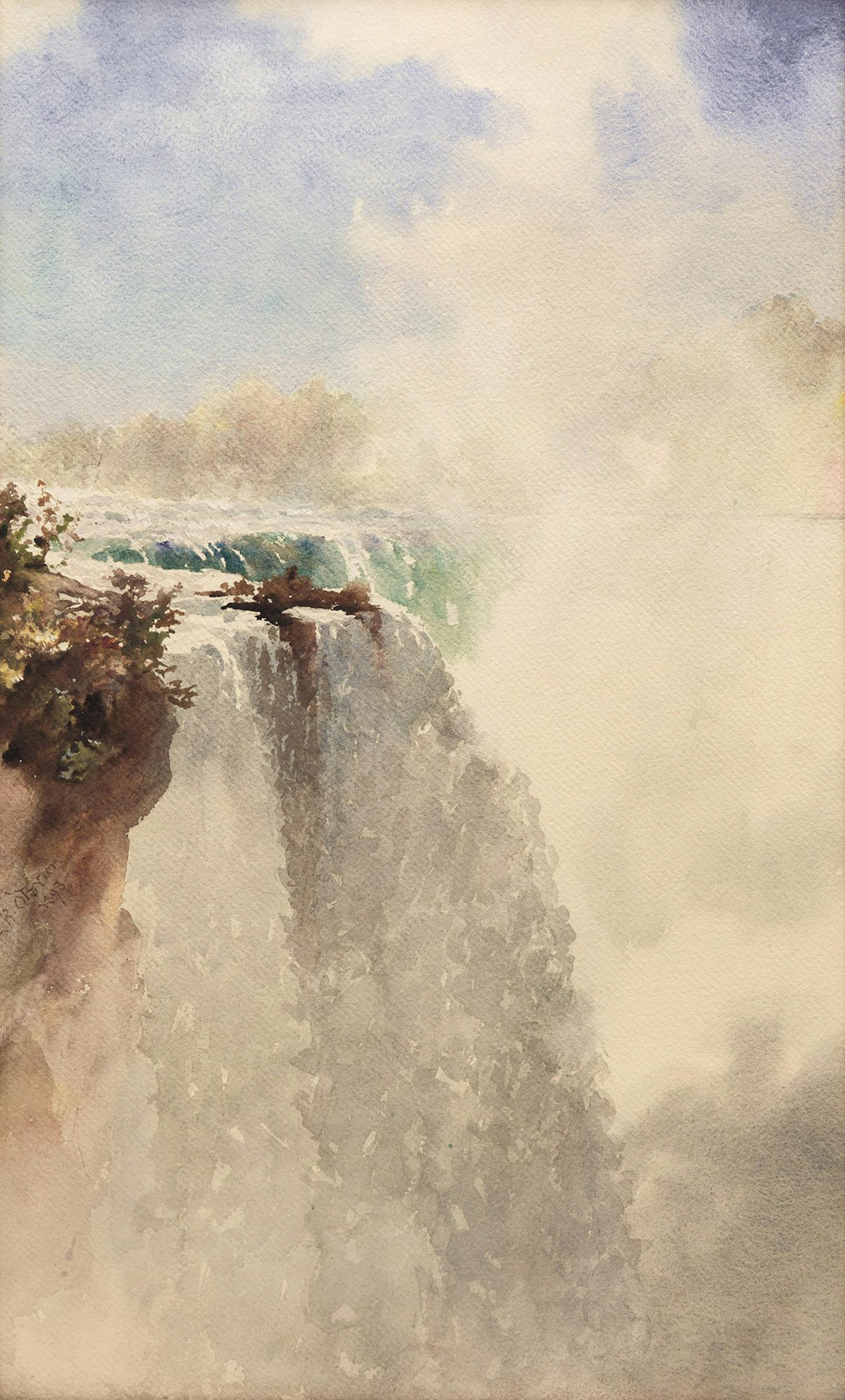 Lucius Richard O'Brien (1832-1899) - Horseshoe Falls, Niagara, 1893