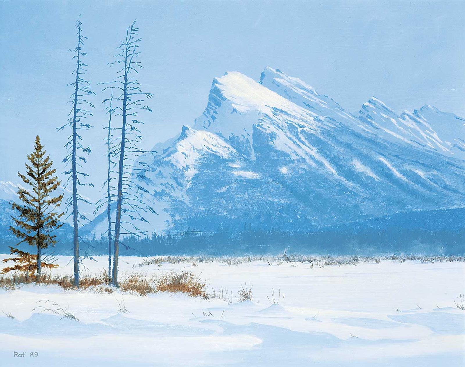 Ted Raftery (1938) - Mount Rundle