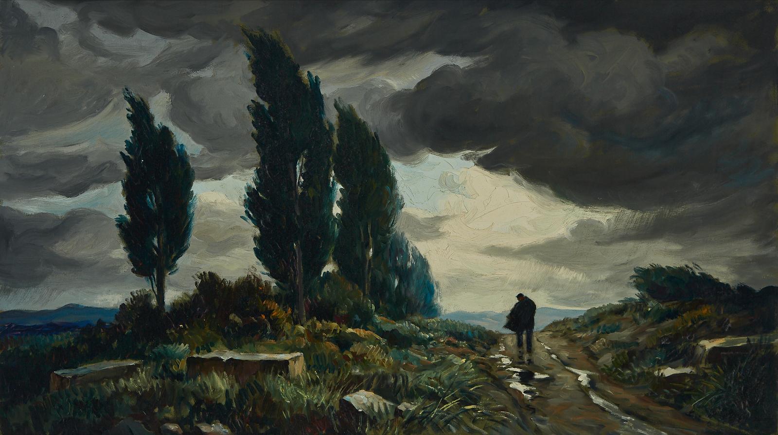 Gustave Vidal (1895-1966) - L'orage