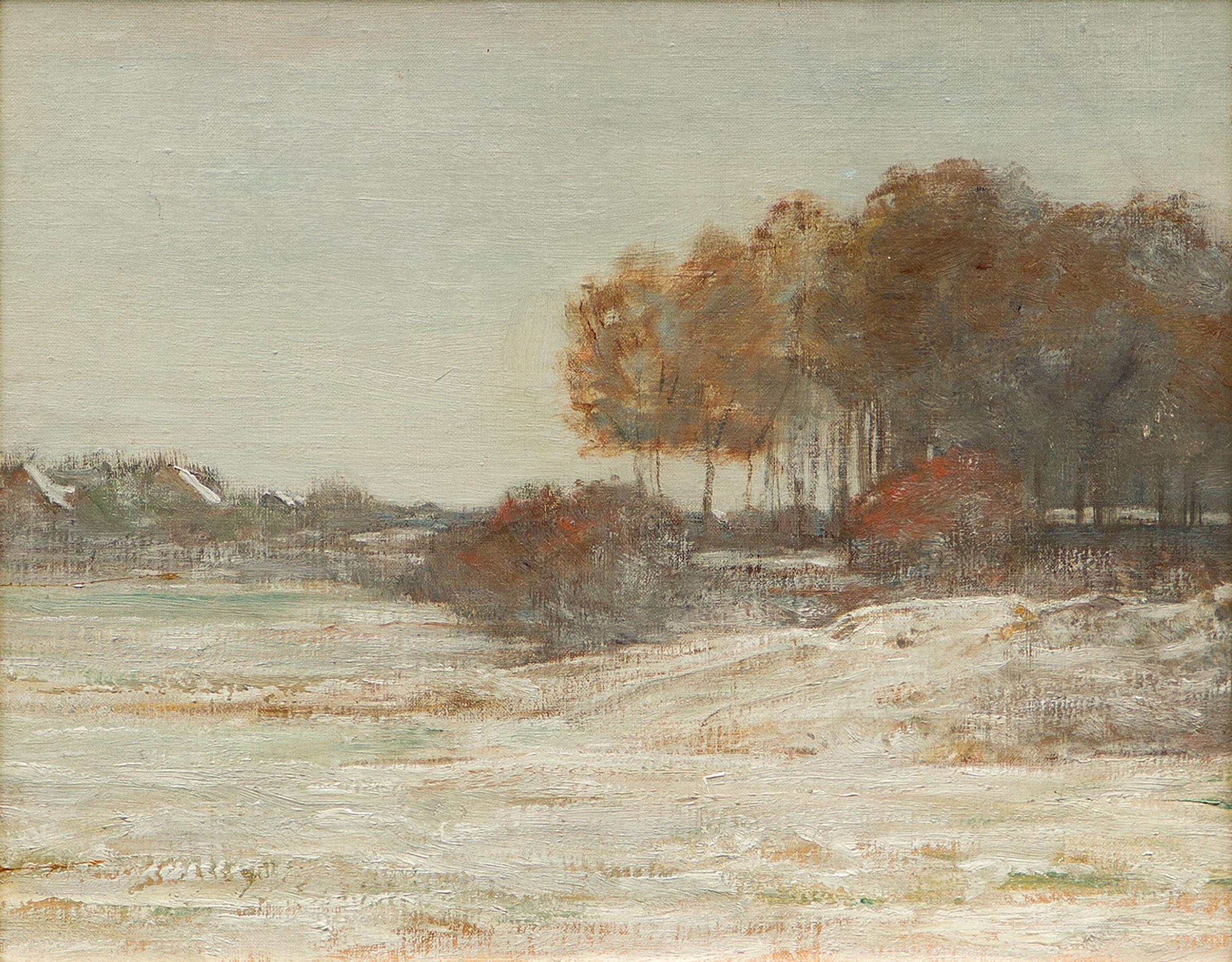 Horatio Walker (1858-1938) - November Landscape, Île d'Orléans, n.d.