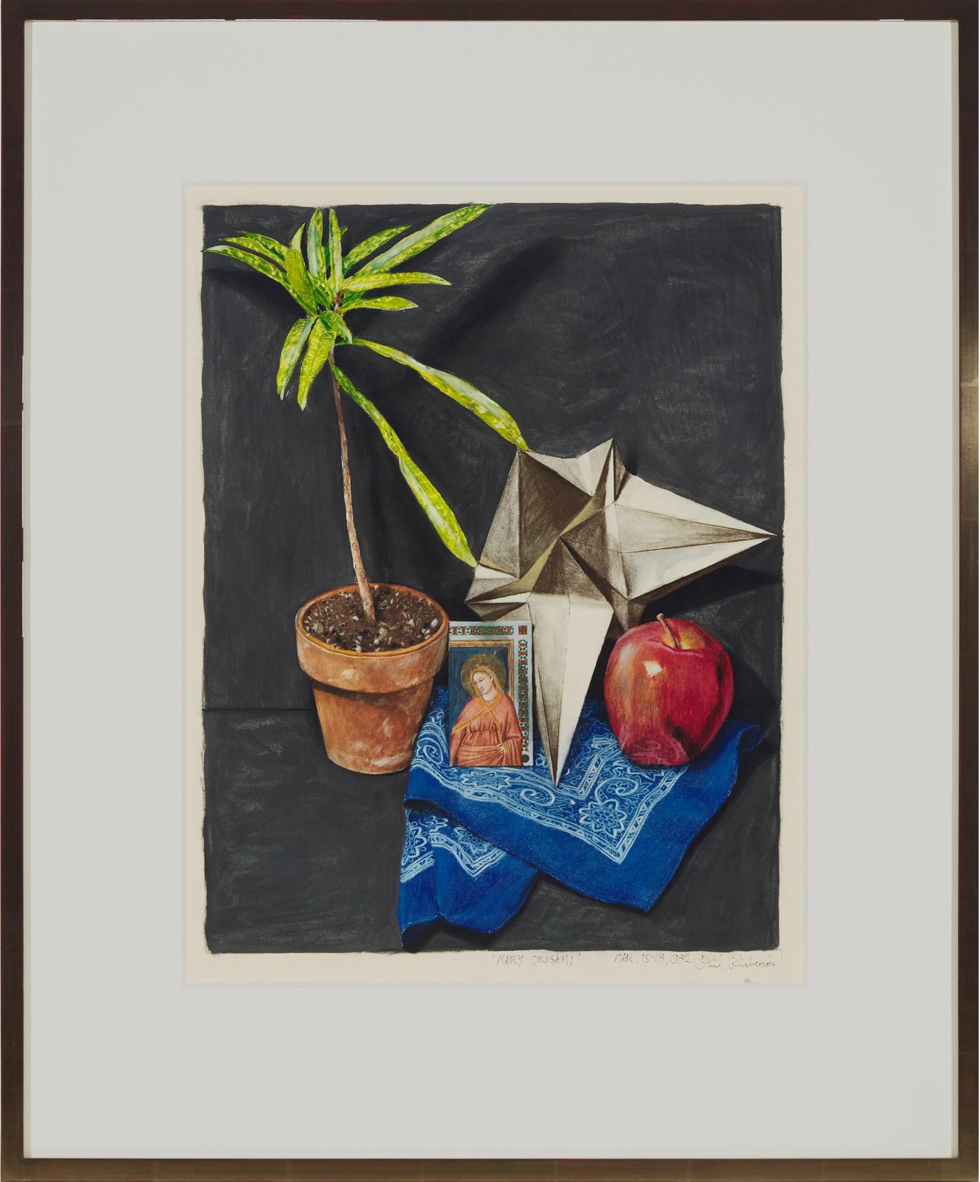 Phil Richards (1951) - Mary Origami, 1982