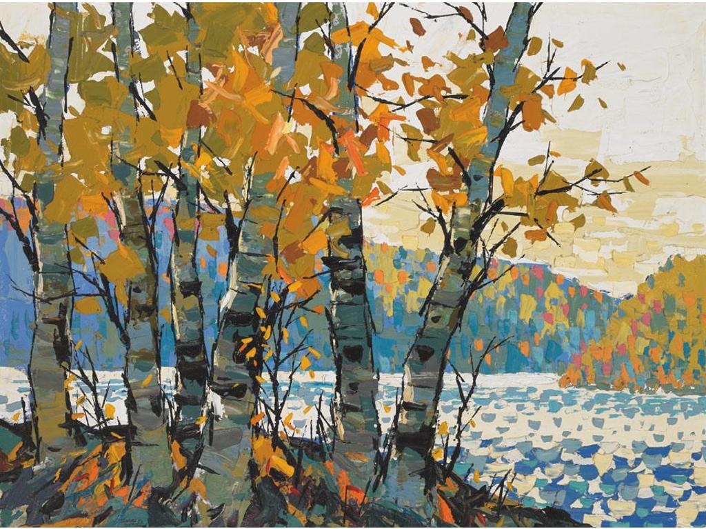 Thomas Frederick Haig Chatfield (1921-1999) - Autumn Birch, 1965