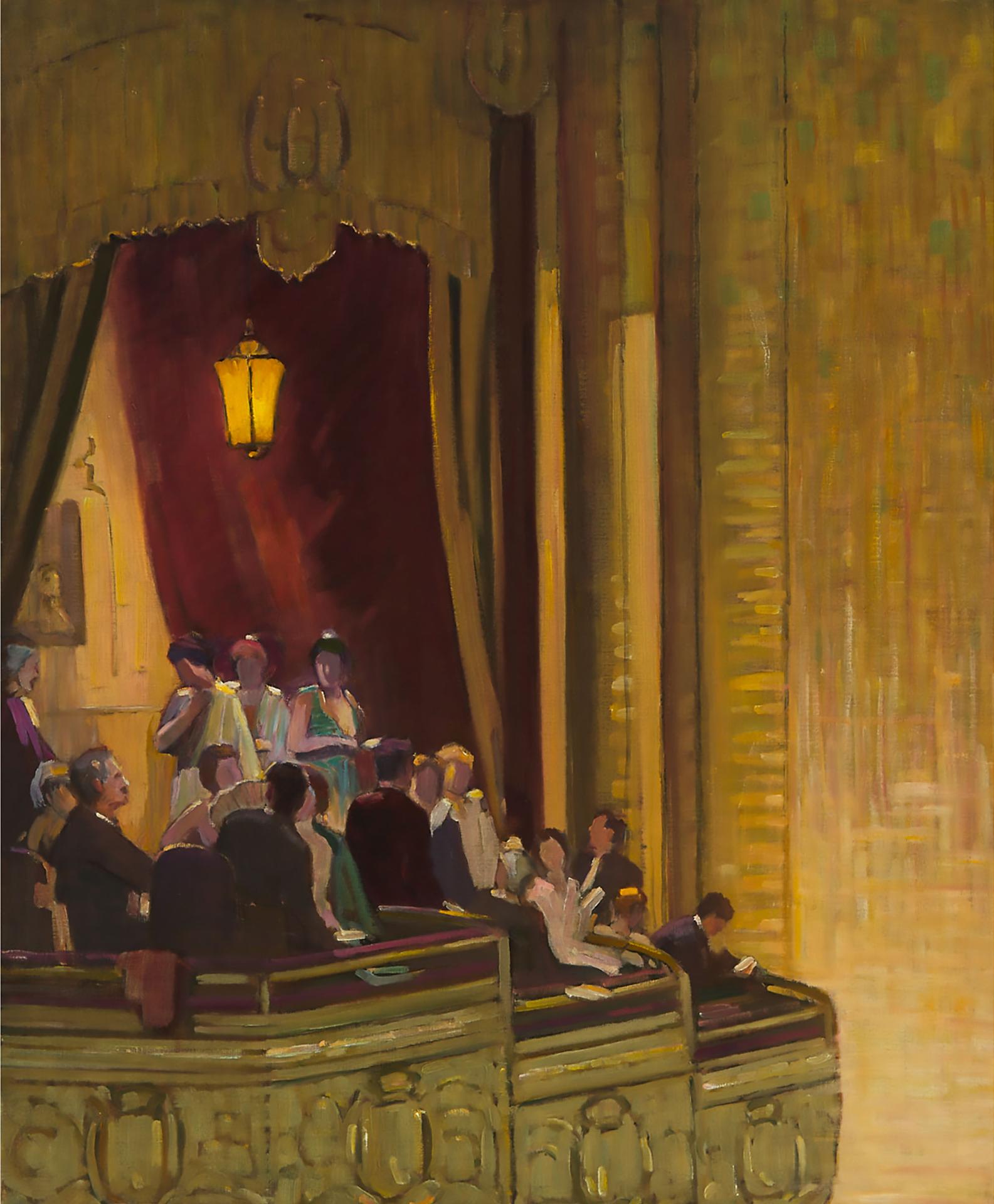 Peter Clapham (P.C.) Sheppard (1882-1965) - The Loge - Royal Alexandra Theatre, Toronto, Ca.1939
