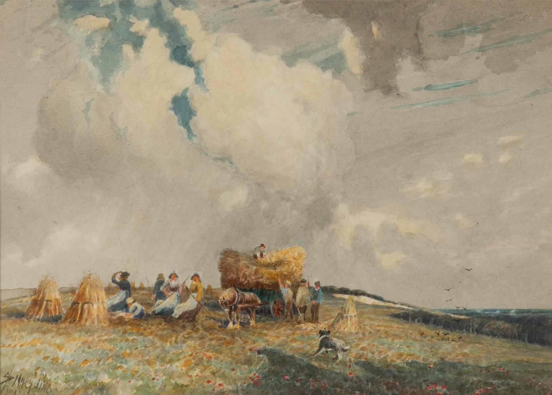 Sidney Pike (1858-1923) - Bringing the Hay
