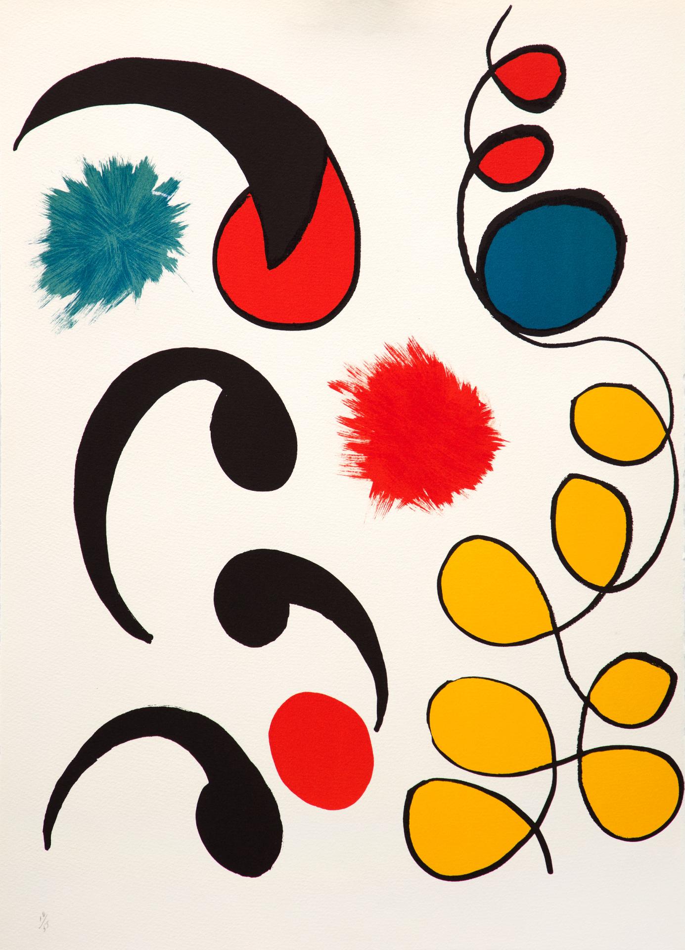 Alexander Calder (1898-1976) - Mouvement, 1976