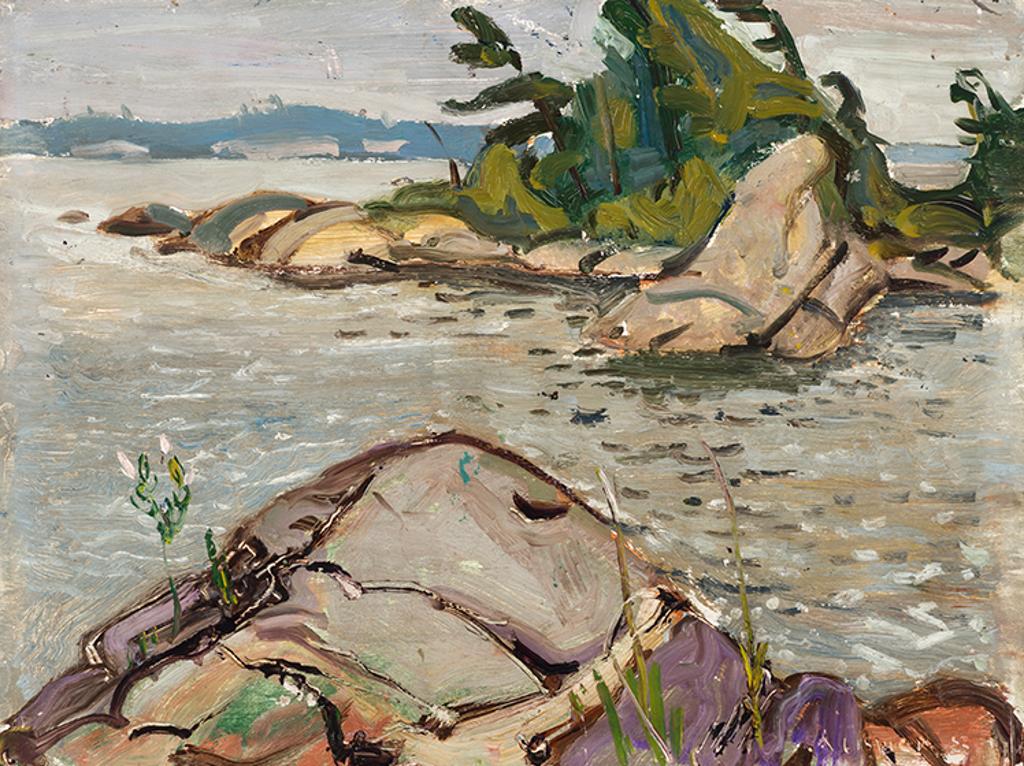 Arthur Lismer (1885-1969) - Shore Line Georgian Bay